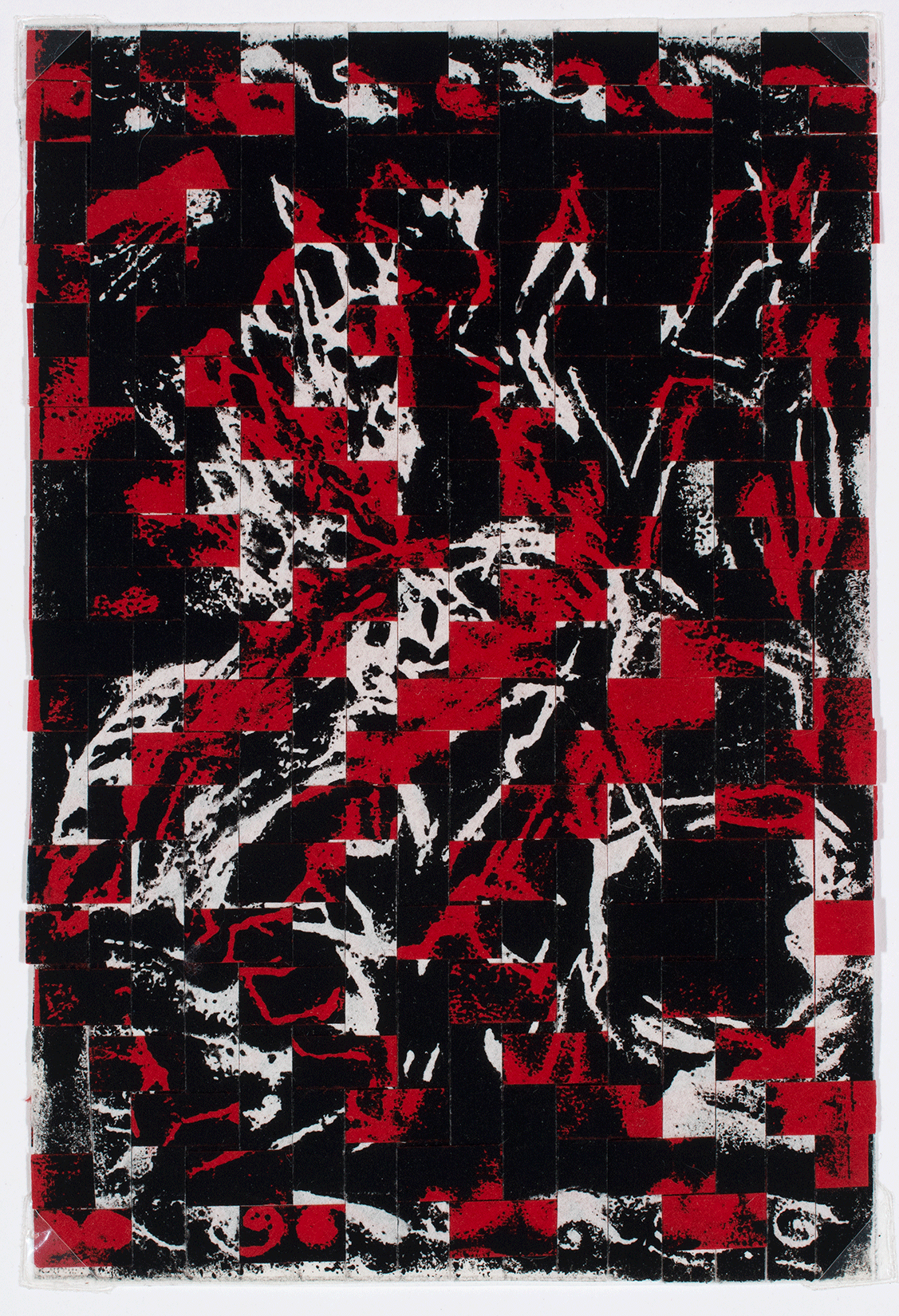 Gail-Skudera Sparks-Fly 6x4 woven-block-print-on-paper