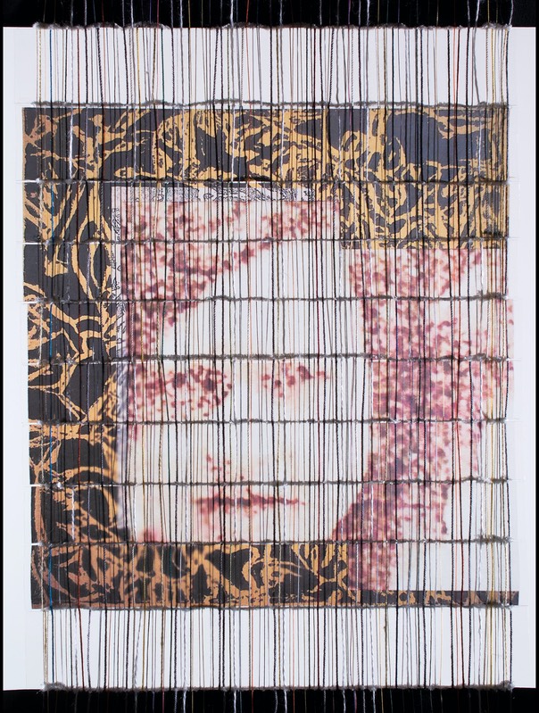 Panel-Three 12-x-8.5-inches woven-transparency